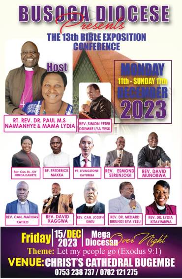 THE 13TH EDITION OF THE BIBLE EXPOSITION CONFERENCE.